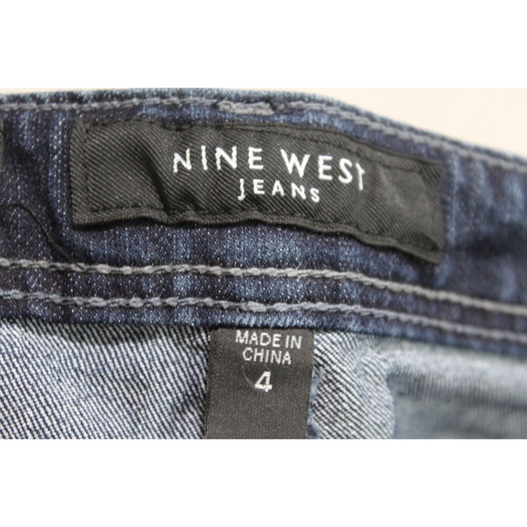 Nine West Jeans Women Blue Jeans Denim Casual Size 4 - Picture 2 of 11